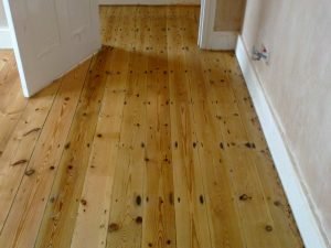 Floors sanded and varnished