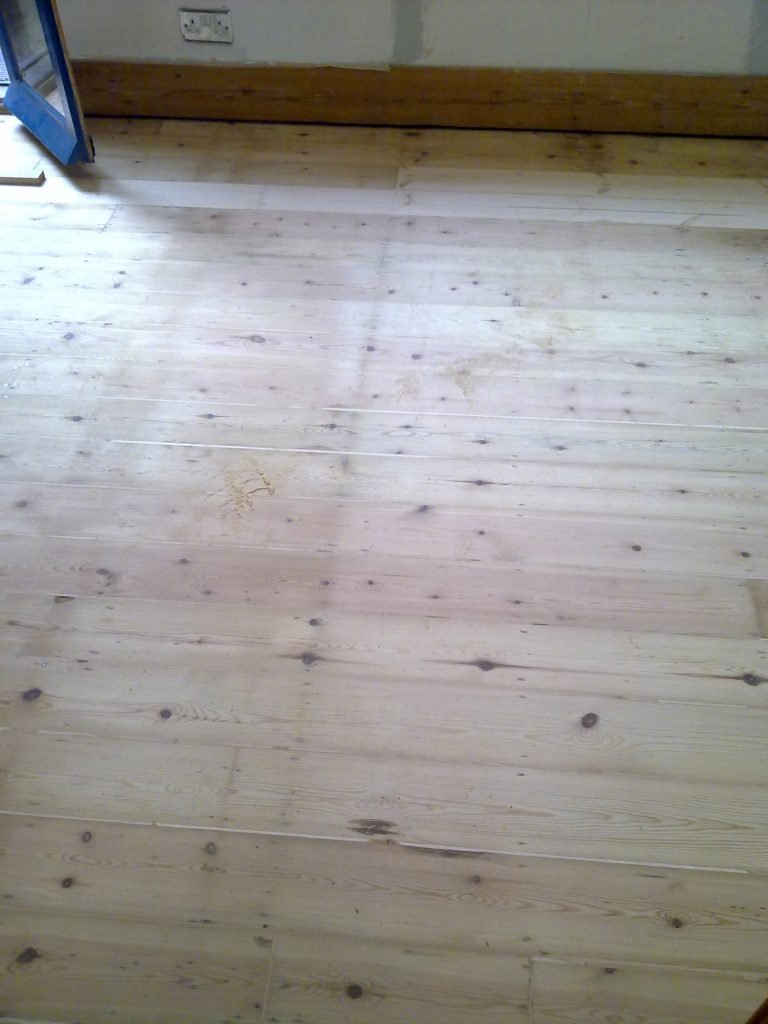 Kitchen floors sanded in Catford