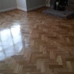 Parquet reclaimed oiled