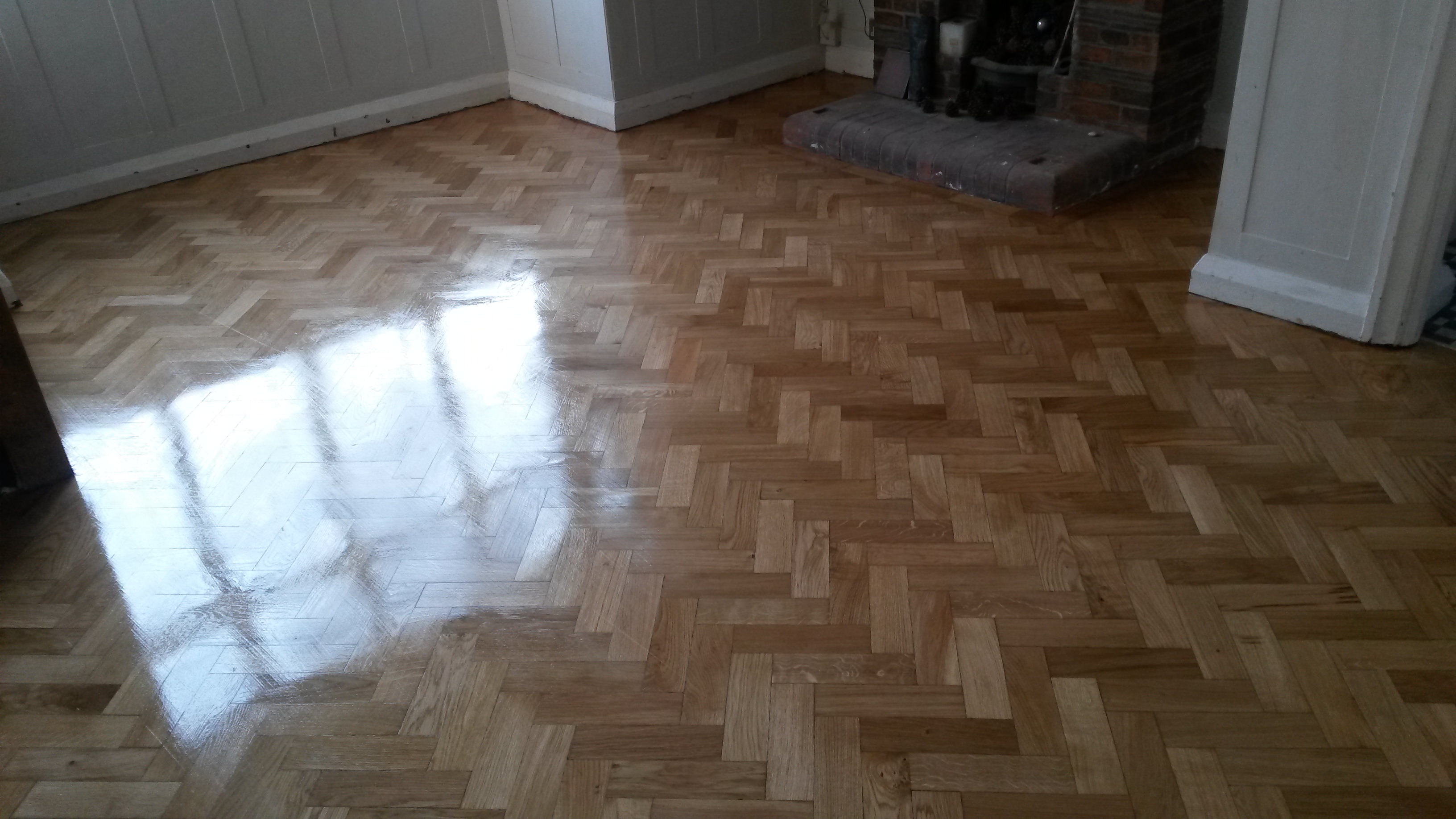 Reclaimed parquet fitting service in London 1 of 1 Step Flooring Limited