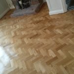 Parquet reclaimed oiled
