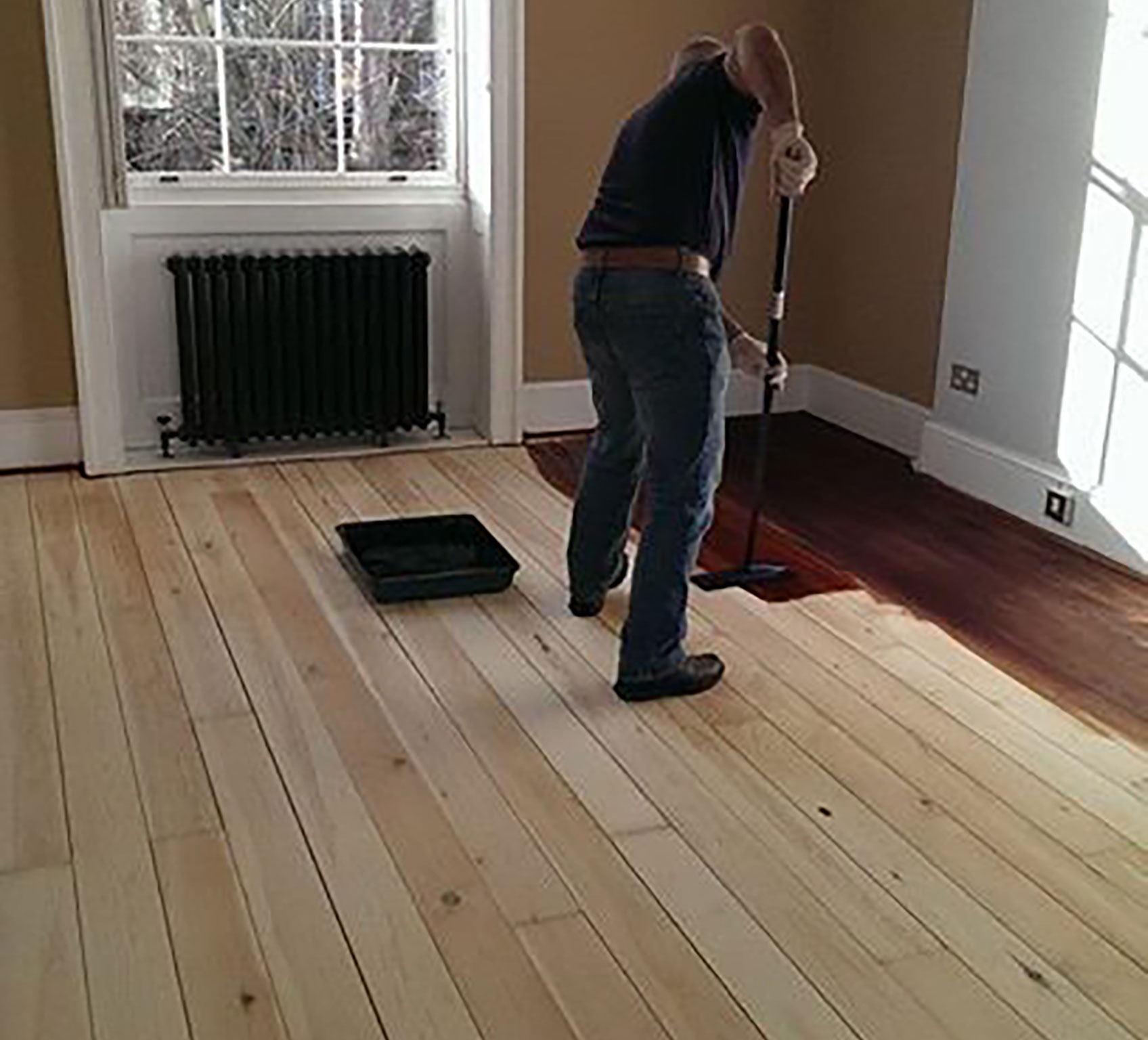 Wood Floor varnishing / staining